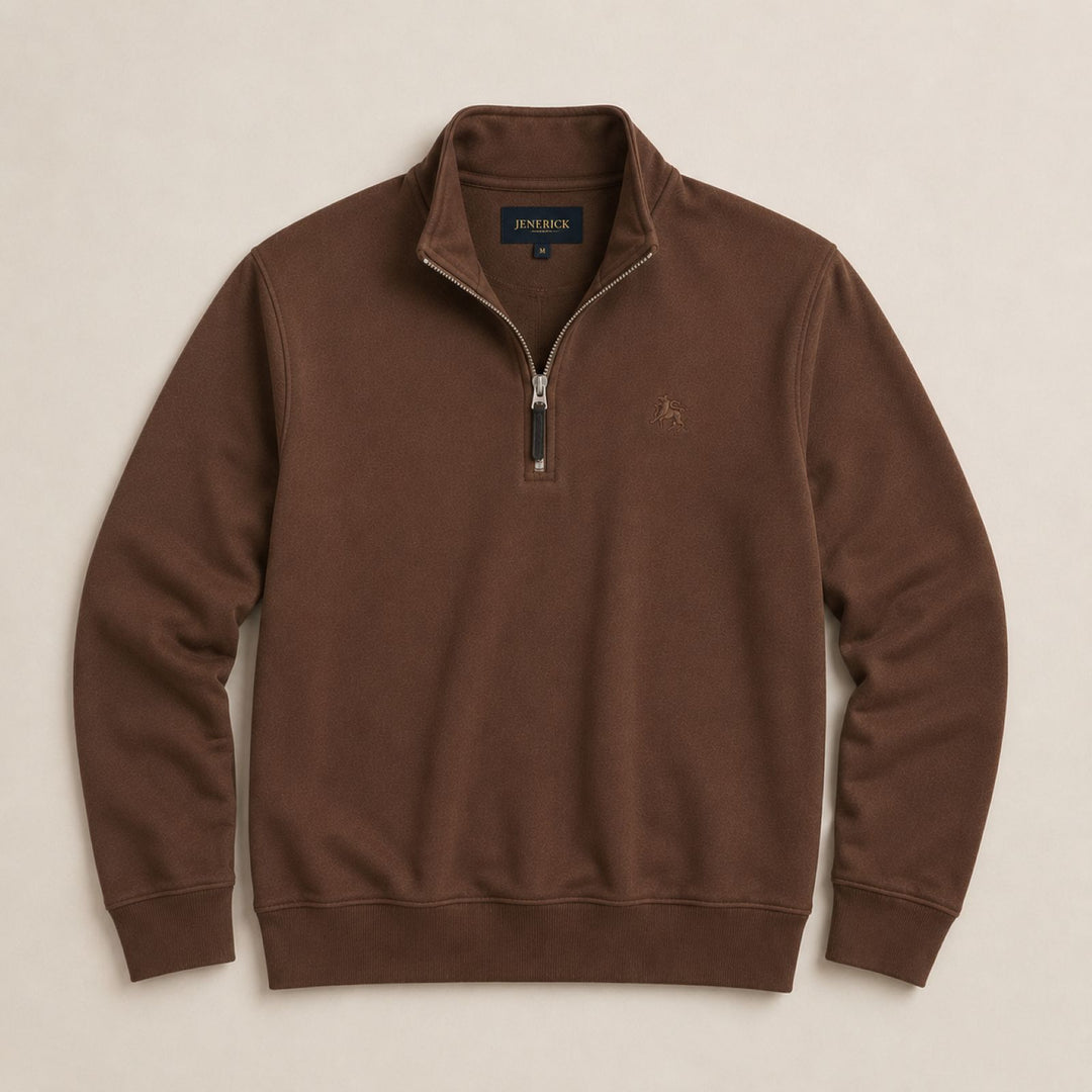 Men's Country Quarter Zip Sweatshirt – Classic Half Zip Pullover