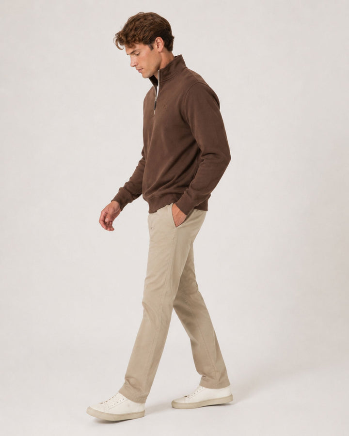 Men's Country Quarter Zip Sweatshirt – Classic Half Zip Pullover