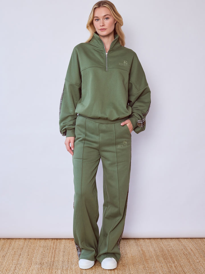 Hunter Green Casual Leisure Trousers
