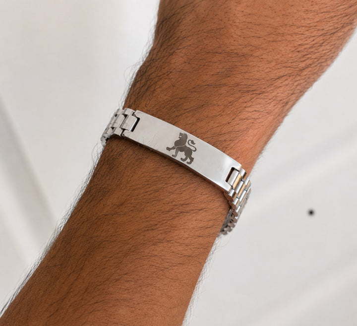 Men's Silver Link Bracelet