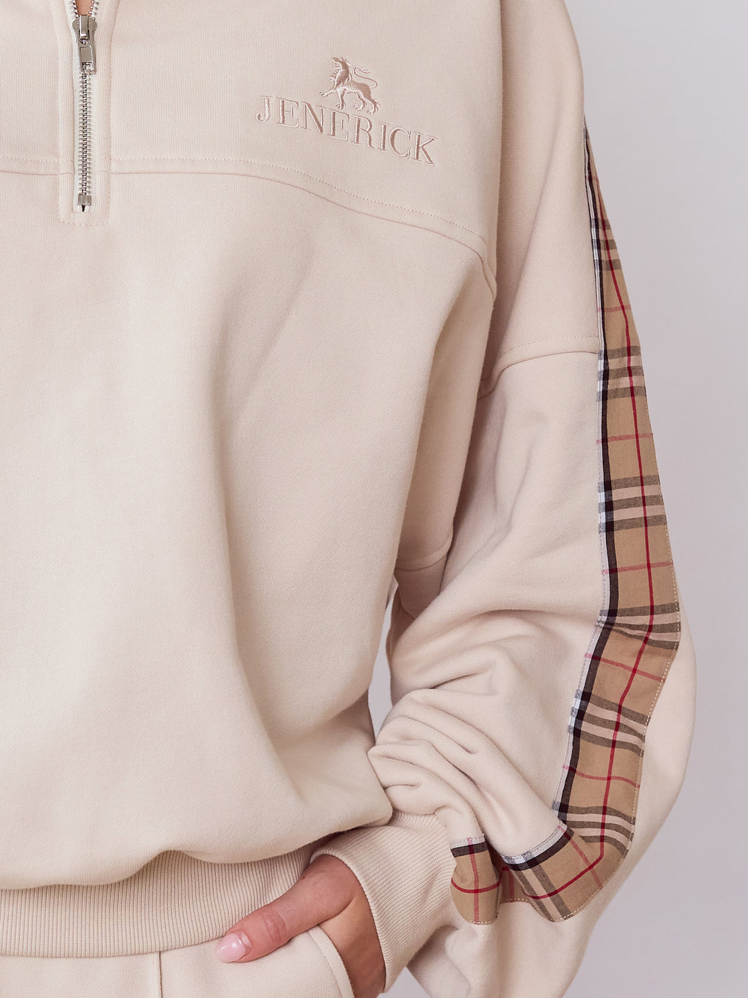 Stone Quarter-Zip Leisure Fleece