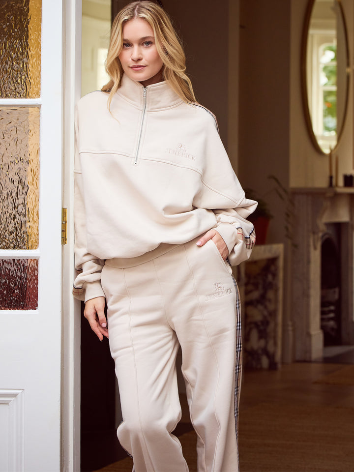 Stone Quarter-Zip Leisure Trousers